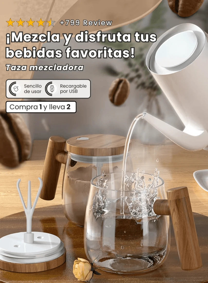 Mezcla tu Bebida Sin Esfuerzo en Cualquier Lugar