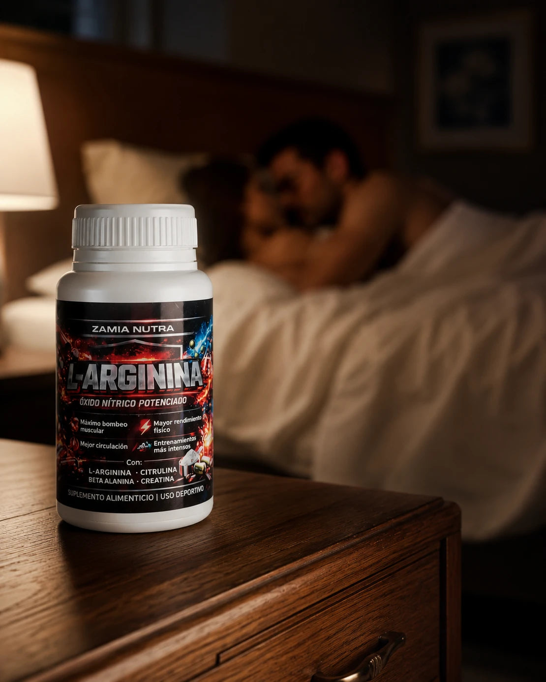 Óxido Nítrico L-Arginina Zamia Nutra - Potencia tu Rendimiento - Imagen 1