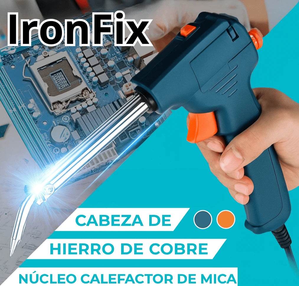 IronFix – Pistola De Soldar De Alto Rendimiento