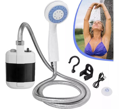 Ducha Portátil Recargable USB - Autonomía y Presión Constante
