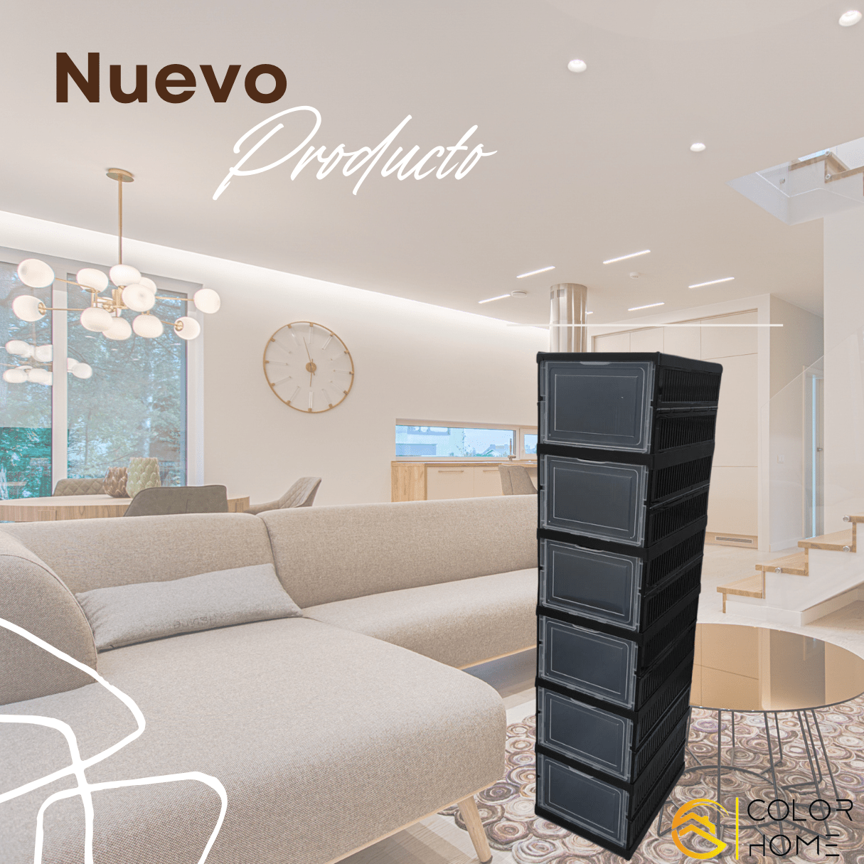 Zappuro - ZAPATERO PLEGABLE X6 NIVELES