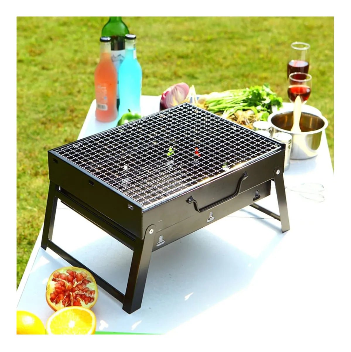 FireFlex - Mini Parilla Portátil Plegable
