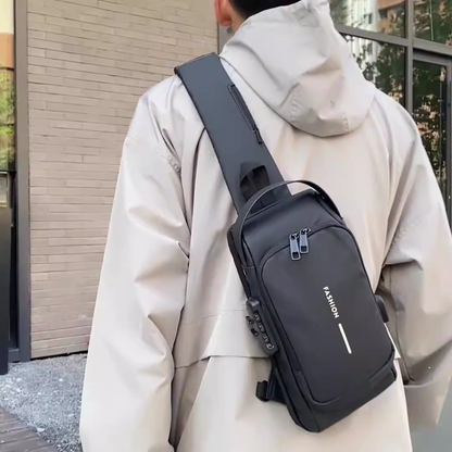 Bandolera con Seguridad Antirrobo con Puerto USB