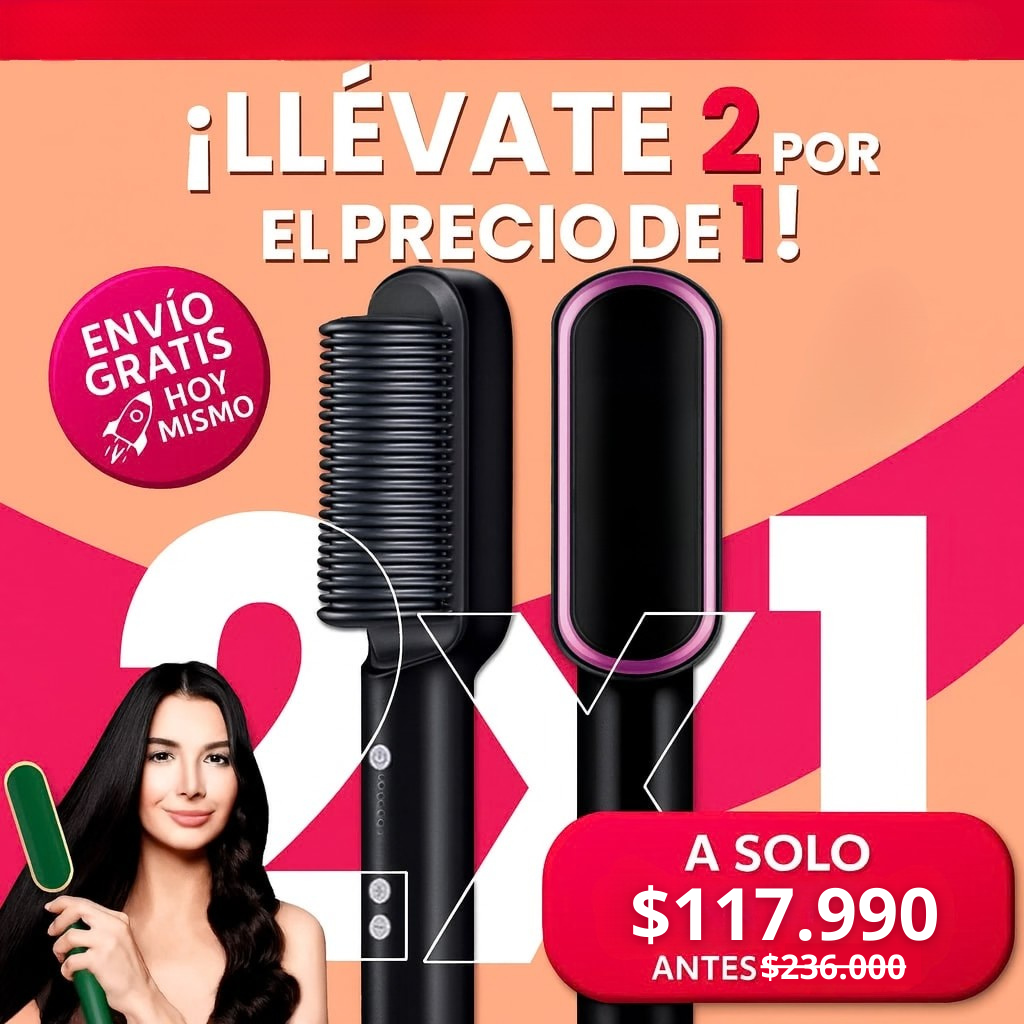 2X1 CEPILLO ALISADOR PREMIUM
