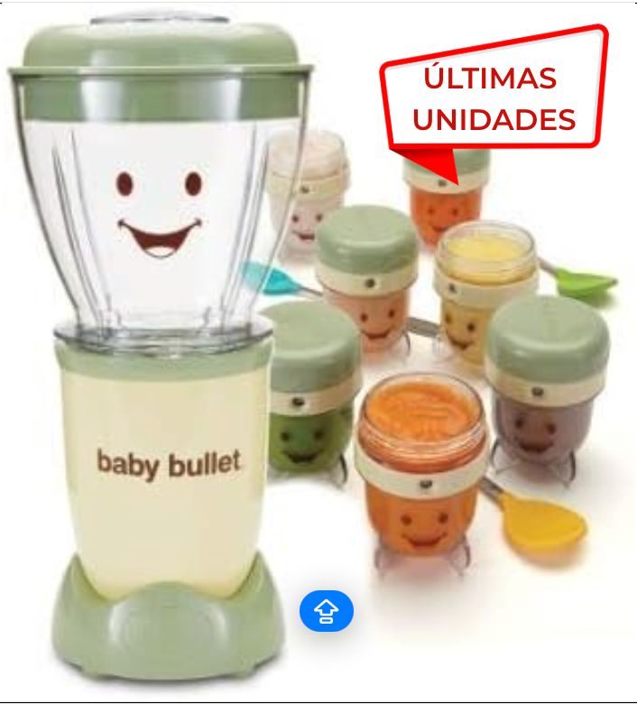 NutriBullet Baby – El procesador que transforma verduras y frutas🍎🥕