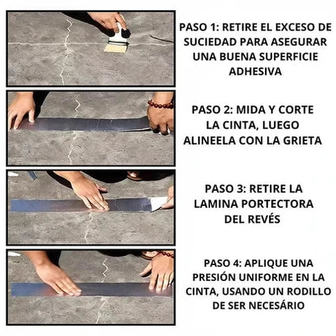 FLEX FORTE - CINTA IMPERMEABLE DE SELLADO ULTRARRESISTENTE A PRUEBA DE AGUA