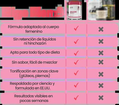 Old School Creatina + Colágeno - Aumento Glúteos