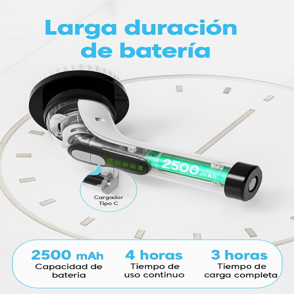 ✨ ¡Super Oferta Relámpago! | Cepillo de limpieza 9 en 1