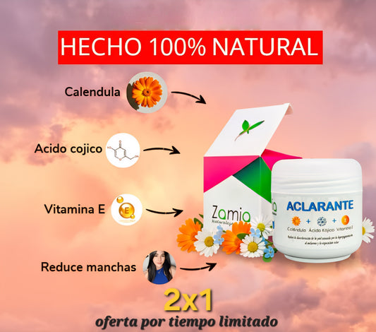 2X1 Zamia | Suero Aclarante Natural ✨